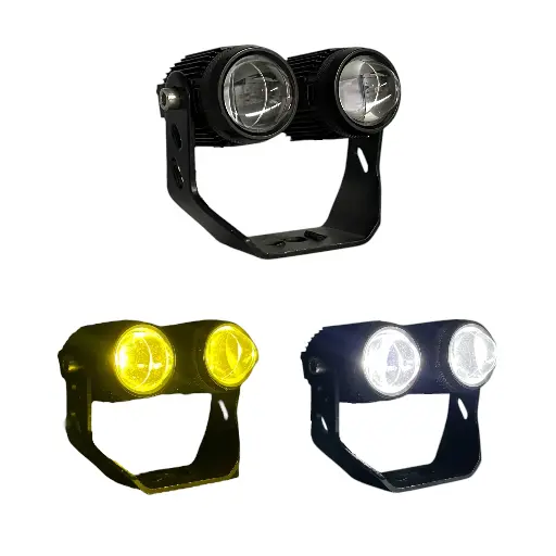[DJ715ULTRA] Faro LED Bicolor tipo bala