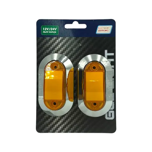 Plafón lateral universal con luz GLO