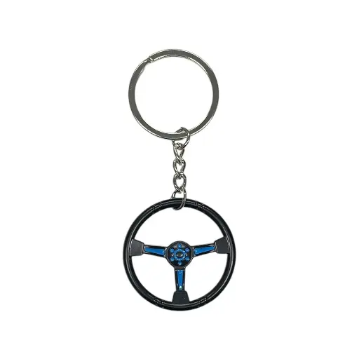 [LLAV/18/BLUE] Llavero de volante azul