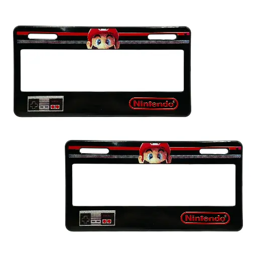 [FLEXI-NINTENTO] Portaplaca flexible Nintendo 