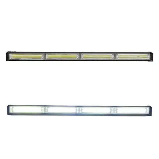 [BAR60SINGLEWF] Barra LED de 4 paneles cob con funciones Iron blanco