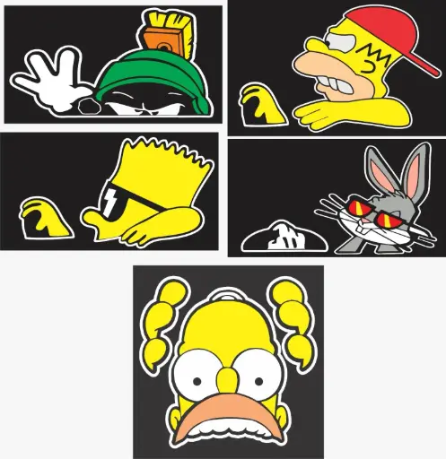 Sticker para ventana 