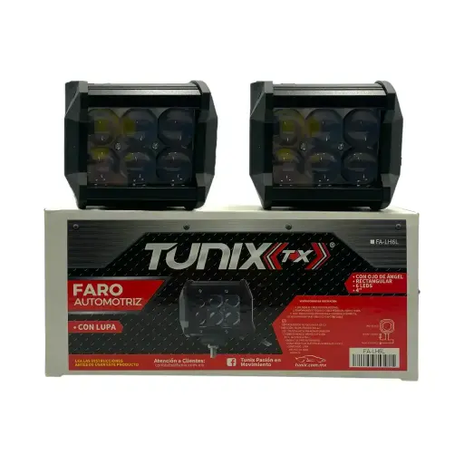 [FA-LH6L] Faro LED de 6 lupas blanco