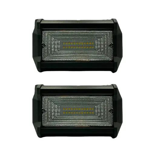 [EL32/STR/BICOLOR] Faro de LED funciones luz fijo + estrobo bicolor