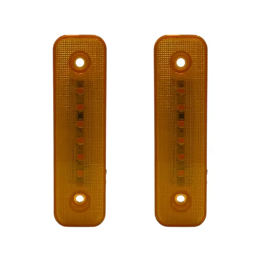 [MULT/6528/AM] Plafón lateral ámbar de 6 LED