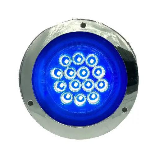 Plafón LED redondo de 4" con arillo de GLO y láser