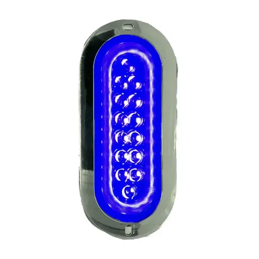 Plafón LED ovalado con aro de Gel