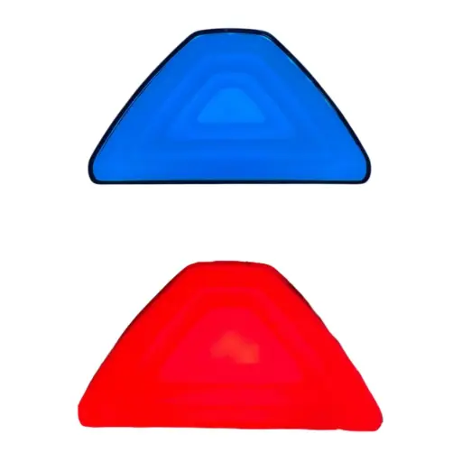 Calavera de stop para moto con funciones (colores disp)