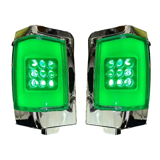 [FT/D21/GREEN] Cuarto direccional con luz GLO verde para estaquita