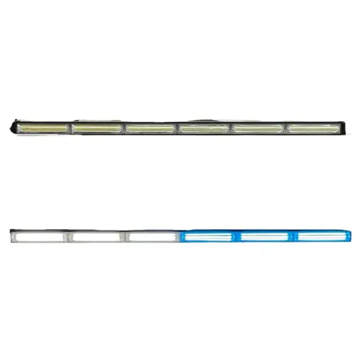 [BAR90SINGLEBLWIF] Barra LED azul/blanco de 6 paneles COB con múltiples funciones