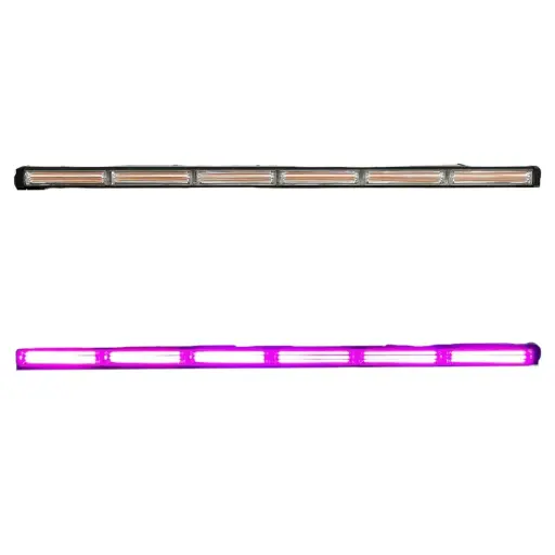 [BAR90SINGLEPKF] Barra LED rosa de 6 paneles COB con múltiples funciones