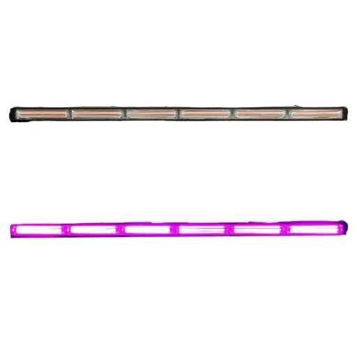 [BAR90SINGLEPKF] Barra LED rosa de 6 paneles COB con múltiples funciones