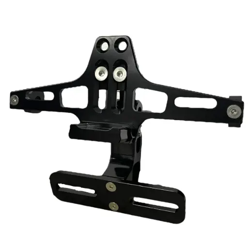 Portaplaca para moto con luz