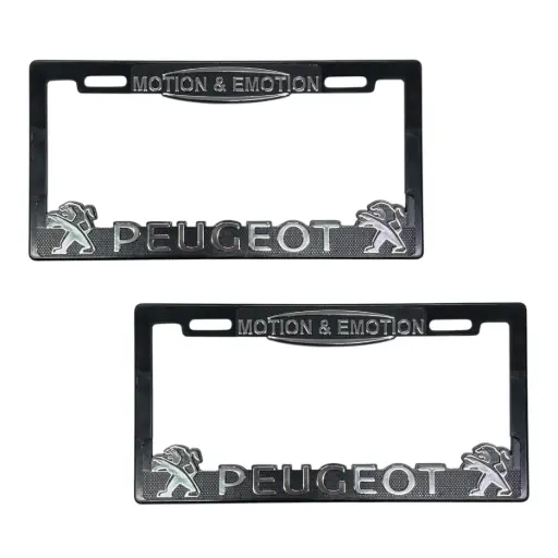 [PRE-PEUGEOT] Portaplaca premium Peugeot