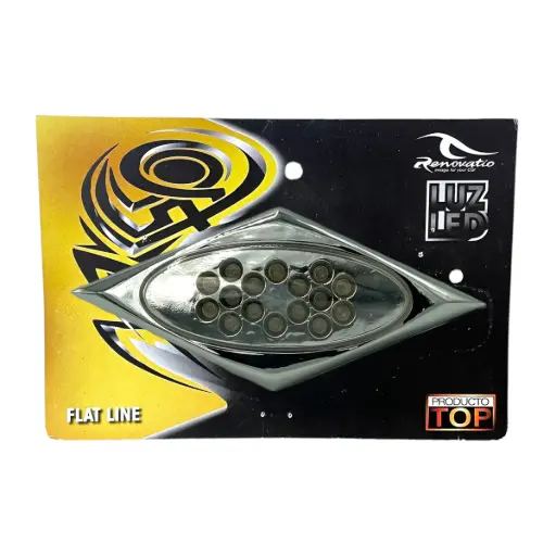 Plafón lateral 16 LED tipo rombo