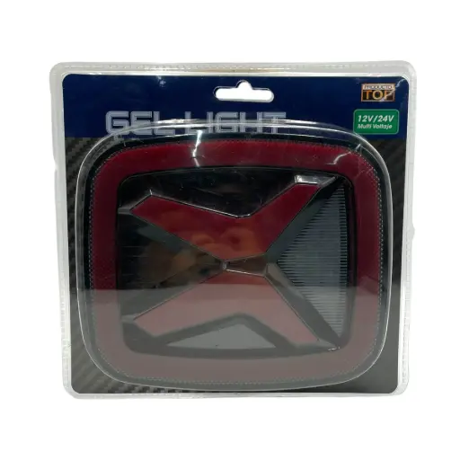 [MULT/6728/SMK/RD] Plafón universal ahumado con arillo gel 6 LED