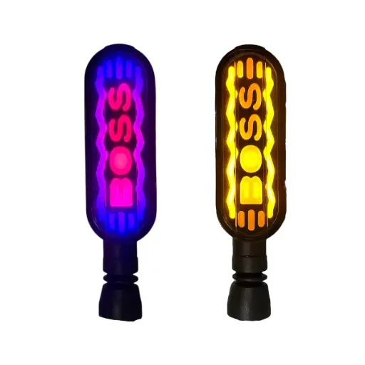 [ZXD184/RGB/RUNN/YE] Direccional Boss con funciones rgb/ambar 