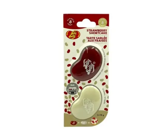 [DEO-JB2SS] Aromatizante fresa pastel de Jelly Belly 