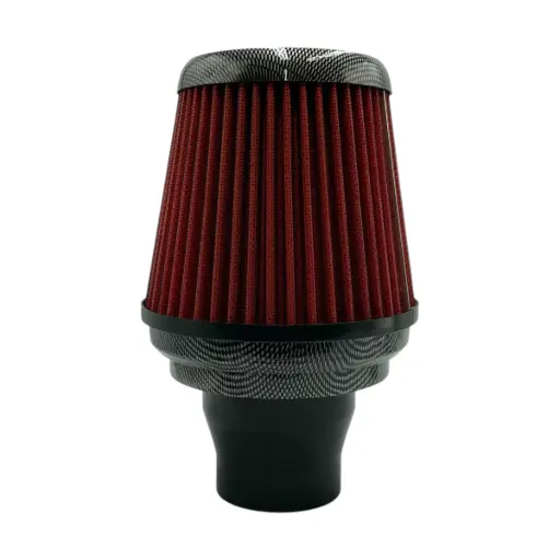 [CH4162/CARBON/RED] Filtro de aire universal rojo/carbono