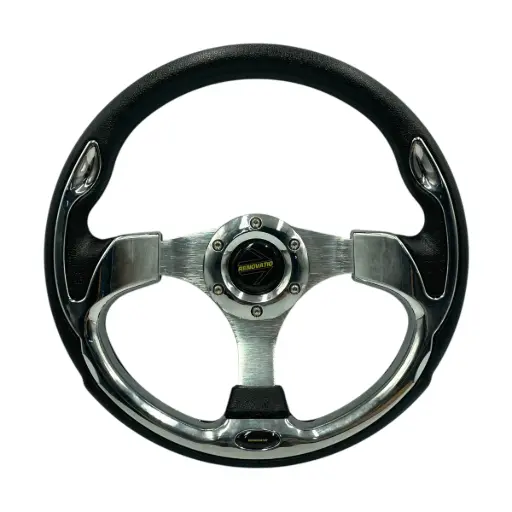 [QC-5156/CHROME] Volante automotriz cromo