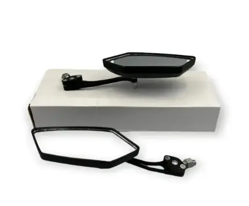 [ES-MU63N]  Espejo para moto universal negro