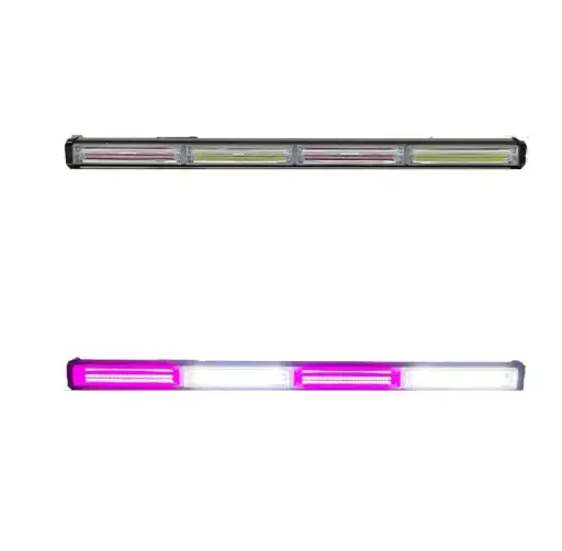 [STR18WPN-SAI] Barra LED blanco/rosa de 4 paneles cob con funciones