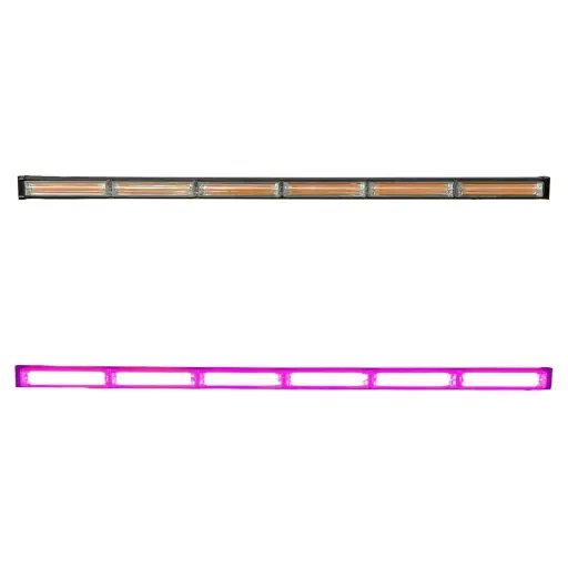 [STR24PN-SAI] Barra LED rosa de 6 paneles cob con funciones
