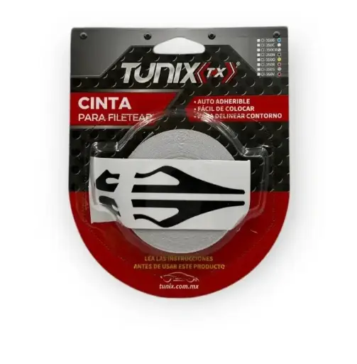 [CI-350N] Cinta decorativa negra tipo Katana gruesa