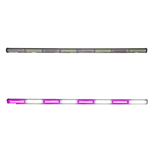 [STR19WPN-SAI] Barra LED blanco/rosa  de 8 paneles cob con funciones
