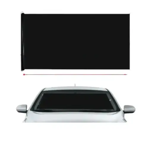 [PAP42] Cortina retráctil tipo polarizado enrollable 42x130 cm
