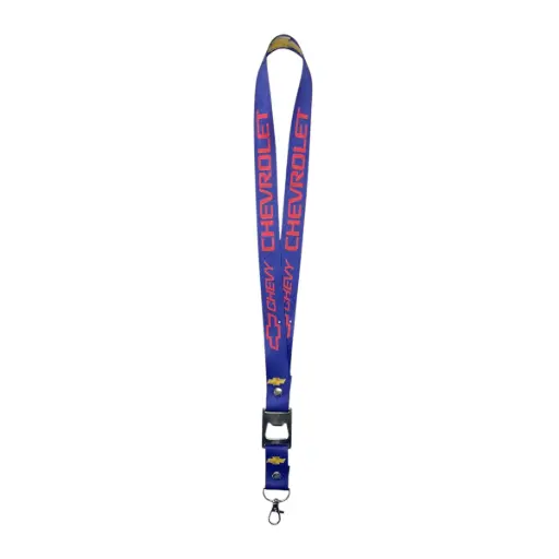 [LNY-CHVROLET2] Lanyard con destapador Chevrolet Chevy letras roja