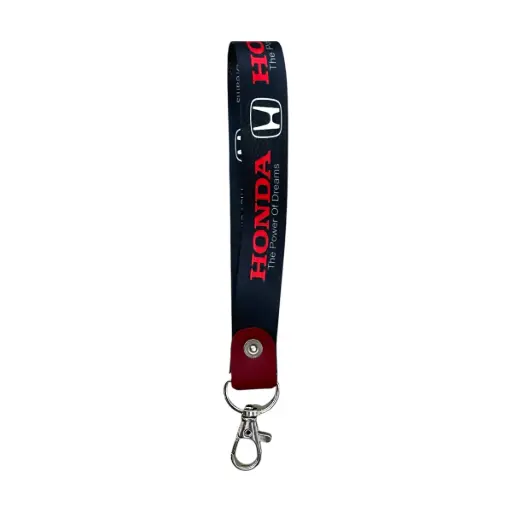 [LSUB-HONDA2] Llavero sublimado Honda negro