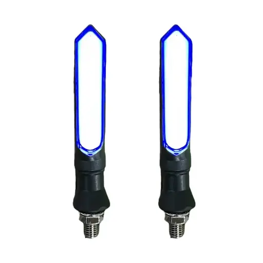 [ZXD185/BL] Direccional tipo flecha azul