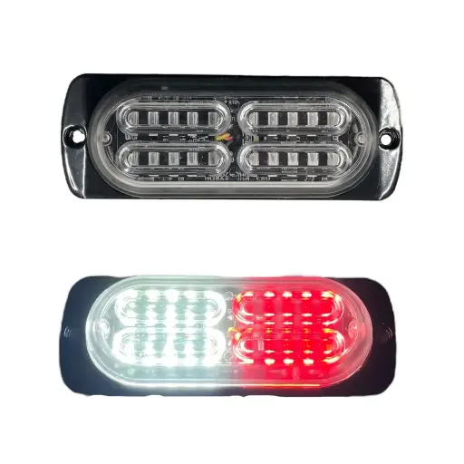 [LA-E2016CY] Estrobo blanco/ámbar con 20 LED y funciones 