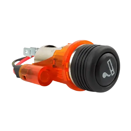 [ENC4104Y / EN-6313Y /1502/AMBAR] Encendedor ámbar tipo europeo con luz 