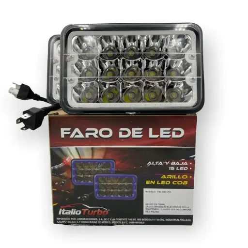 [FAL09B-SAI/5 INCH COB RING/BL]  Unidad de 5" con arillo LED azul