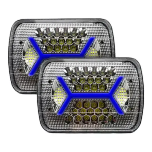 [FAL30B] Unidad de 5" pulgadas con arillo GLO tipo X arillo azul