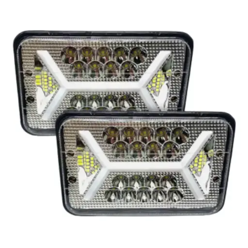 [FAL30W] Unidad de 5" pulgadas con arillo GLO tipo X arillo blanco