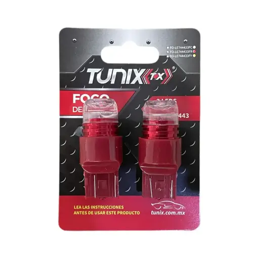 [FO-LE744433FR] Foco rojo 7443 de 3 LED 