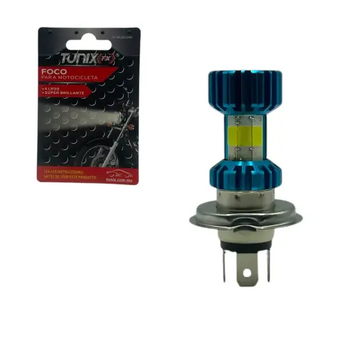 [FO-MCH46B] Foco LED de aluminio 6 caras azul