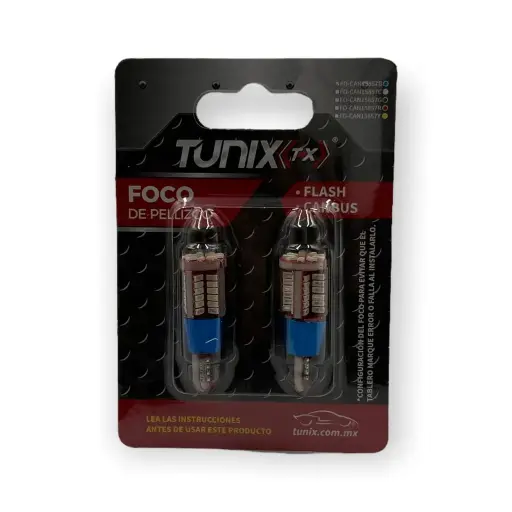 [FO-CAN15857B] Foco azul T10 de 57 LED'S con canbus 