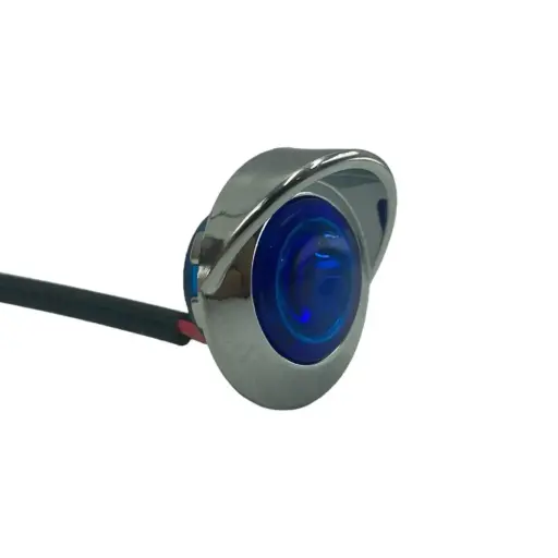 [PLA6733B] Plafón azul de 3/4 con visera función alta y baja, bolsa de 10 piezas 