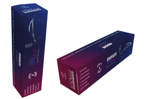 [CHARCOAL 50CM 5%] Papel para Polarizar Evolum Charcoal rollo de 50 CM x 30 MTS