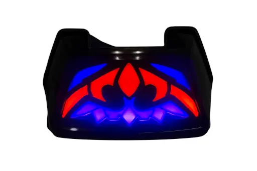 [RS-CAL-1013R-BU-Y] Skull Crown LED