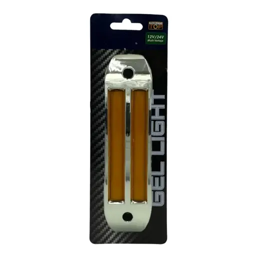 [MULT/GEL03/MD/STR/AM] Plafón lateral LED con arillo de GEL ambar