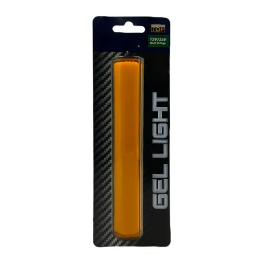 [MULT/GEL6635/B/STR/A] Plafón universal con gel ambar