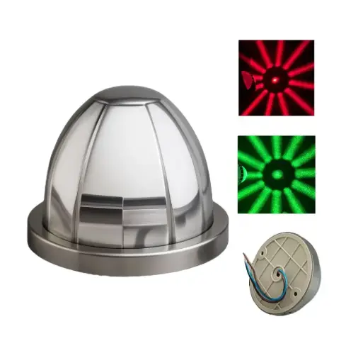 [MULT/6215/RDGN] Plafón LED watermelon bicolor rojo/verde