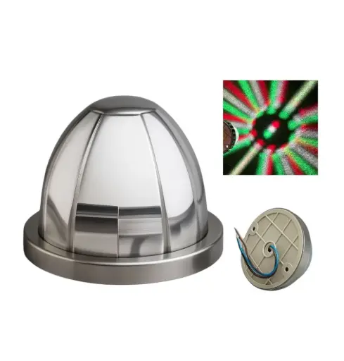 [MULT/6215/MEX] Plafón LED watermelon "Mexico" (verde/blanco/rojo)