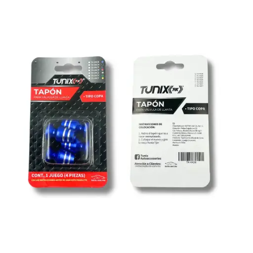 [TA-VACB]  Tapón de válvula copa en color azul