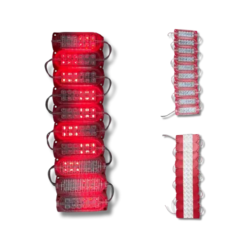 [MODULO 31/RED] Módulo rojo de 12 LED con funciones (tira de 10 piezas)